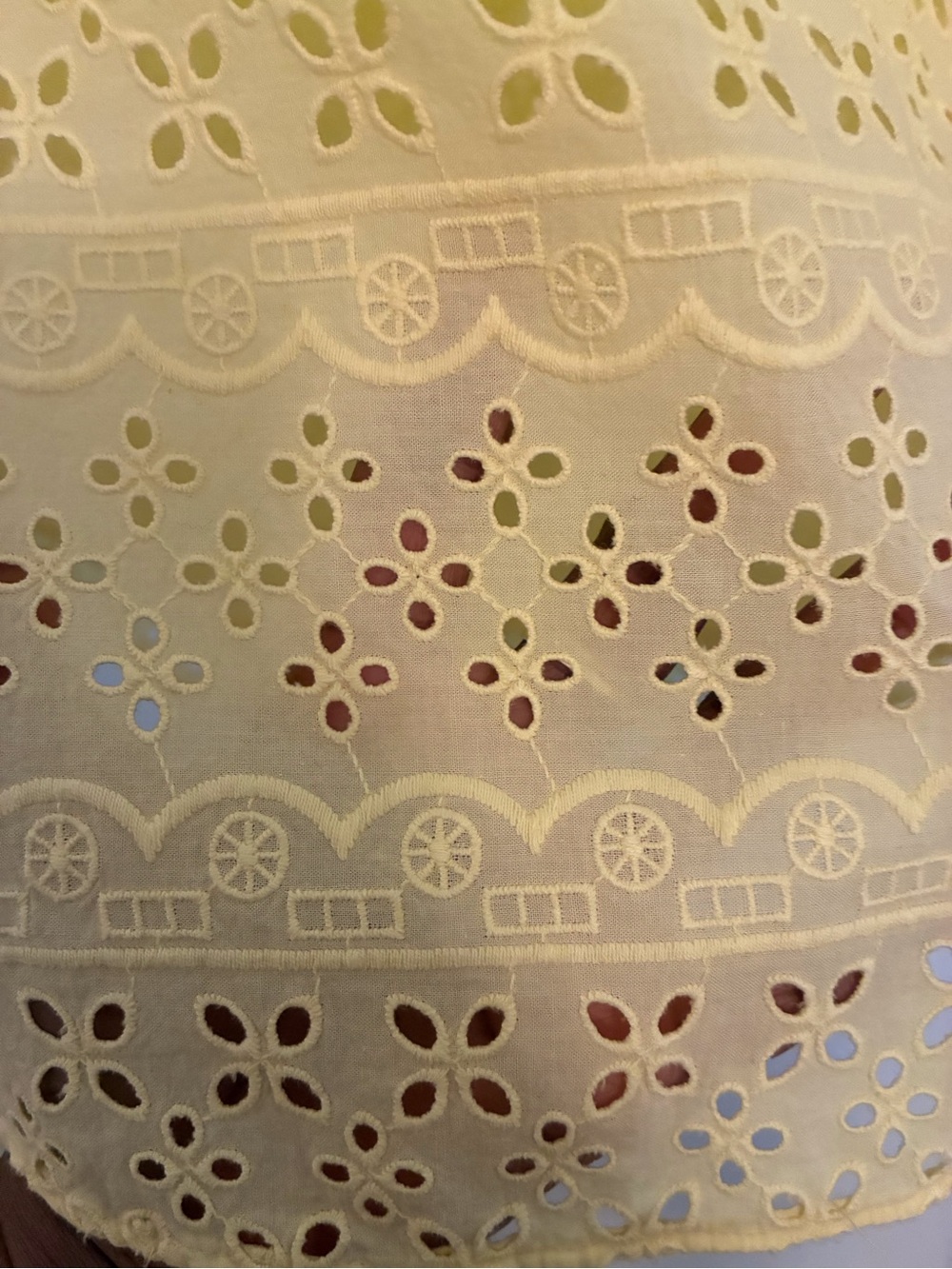 Talbots Eyelet Blouse - Picture 7 of 8